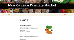 Desktop Screenshot of newcanaanfarmersmarket.net